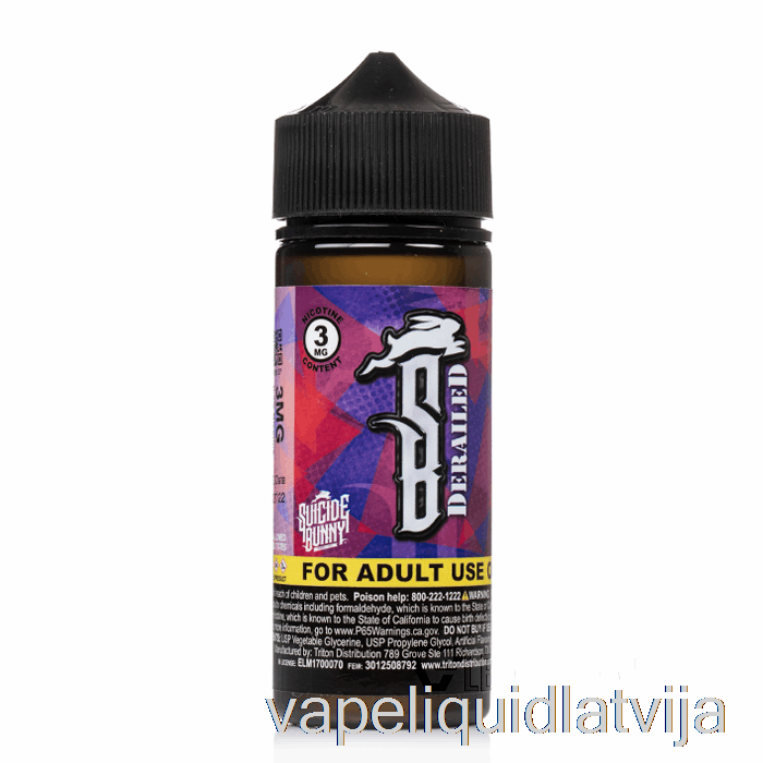 Noskriets No Sliedēm - Pašnāvības Zaķis - 120ml 0mg Vape šķidrums